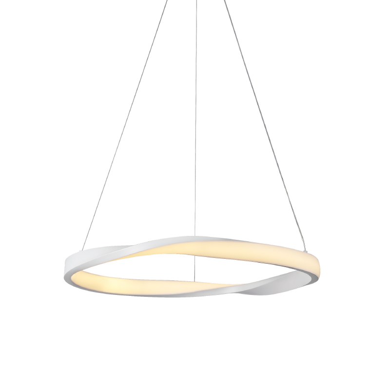 "PENDANT LUMINAIRE LED 42W 3300LM CCT IP20 WHITE METAL + ACRYLIC " HM24LEDP80WHCCT "PENDANT LUMINAIRE LED 42W 3300LM CCT IP20 WHITE METAL + ACRYLIC " HM24LEDP80WHCCT