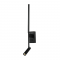 "WALL LAMP LED 5W + COB 3W 700LM 3000K IP20 BLACK ALUMINIUM + ACRYLIC " HM616LEDWBK