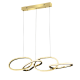 "PENDANT LUMINAIRE LED 60W 4800LM CCT IP20 GOLD STAINLESS STEEL + ACRYLIC " HM88LEDP4GDCCT "PENDANT LUMINAIRE LED 60W 4800LM CCT IP20 GOLD STAINLESS STEEL + ACRYLIC " HM88LEDP4GDCCT