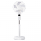STAND FAN, WHITE WITH 5 TRANSPARENT BLADES, REMOTE CONTROL, TIMER, DIAM45, AC 55W FANSFPW10R
