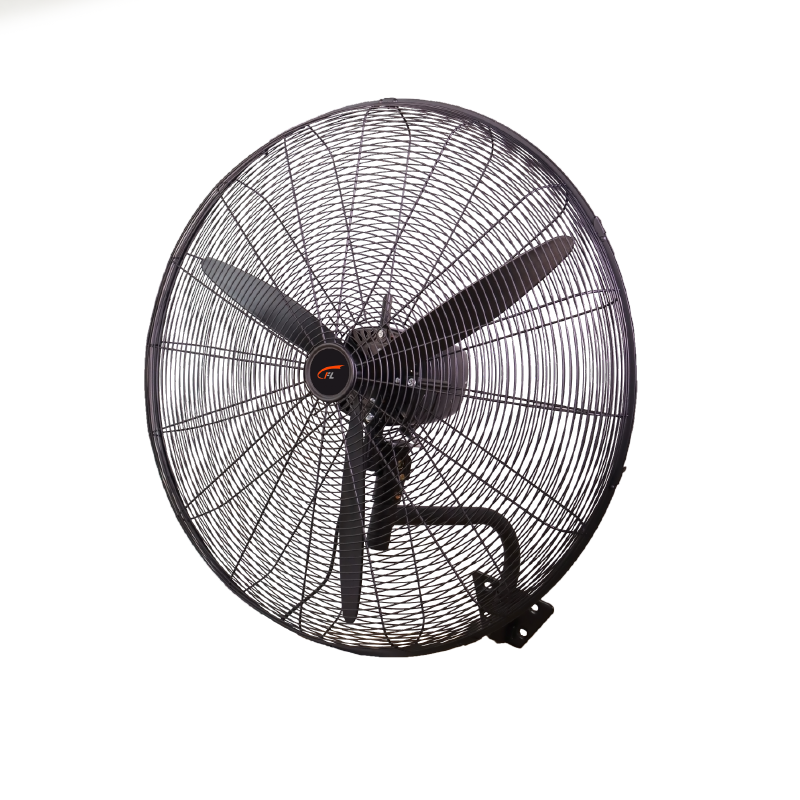 INDUSTRIAL WALL FAN, REMOTE CONTROL,  ALUMINUM, BLACK WITH 2 BLACK BLADES, DIAM65, AC 160W FANWPFLB20R