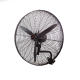INDUSTRIAL WALL FAN, REMOTE CONTROL,  ALUMINUM, BLACK WITH 2 BLACK BLADES, DIAM65, AC 160W FANWPFLB20R