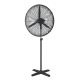 INDUSTRIAL STAND FAN, ALUMINUM, BLACK WITH 2 BLACK BLADES, DIAM65, AC 160W FANSPFLB30R
