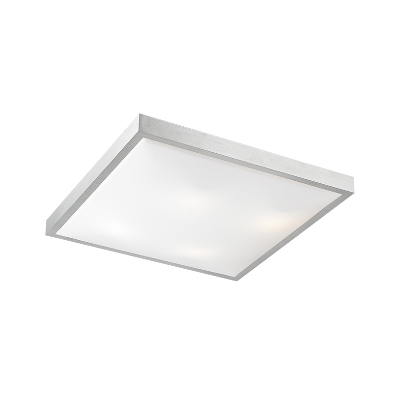 CEILING ACRYLIC SQUARE LIGHT 3ΧΕ27 42Χ42Χ7CM INDIANA DL461MN