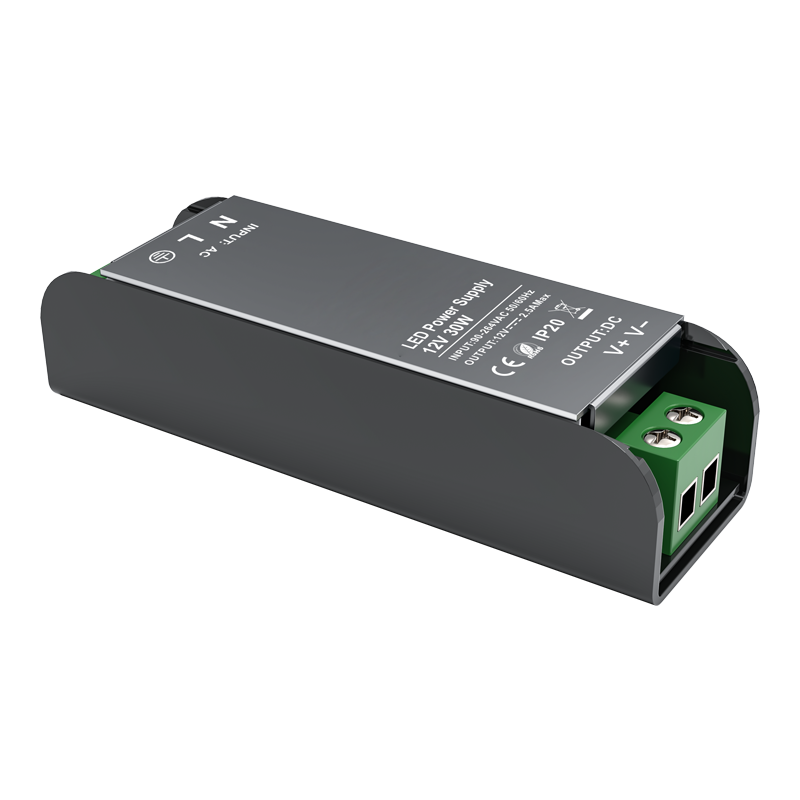 LED CV METAL DRIVER 30W 230V AC- 12V DC 2,5A IP20 5YRS SL30CV12