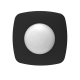 PRESENCE DETECTOR CEILING MOUNTED 230V IP54 360° 2-25m BLACK ELPDCB