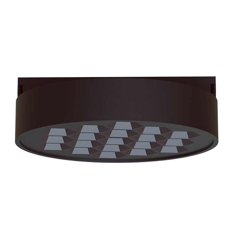 MINI BLACK MAGNETIC LUMINAIRE 24V DC 10W 4000K 690LM 50° RA90 5YRS Φ97*32ΜΜ TREYE1040B