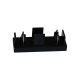 BLACK END CUP(1 PC) WITH ELECTRIC CONDUCTION FOR MINI UP/DOWN MAGNETIC TRACK TMUDECB