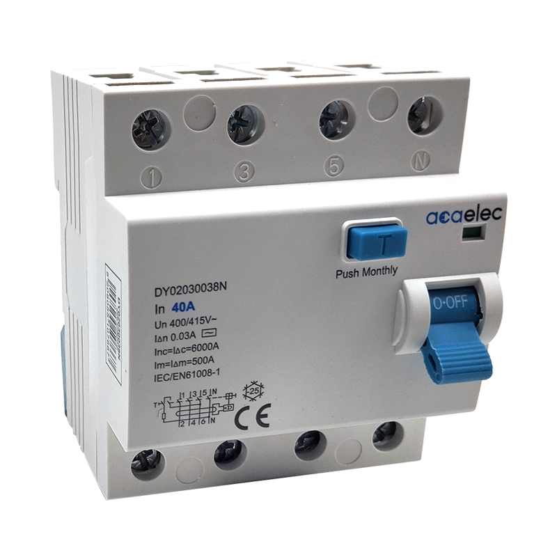 RCCB 4P 40A AC 0,03 4M DY02030038N