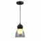 JULIETTE-PENDANT LAMP BLACK GLASS CONVENTIONAL IP20 1xE27 133xH1230mm LT1521PBK