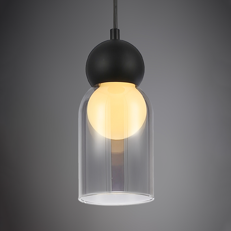 JULIETTE-PENDANT LAMP BLACK GLASS CONVENTIONAL IP20 1xE27 100xH1270mm LT1522PBK JULIETTE-PENDANT LAMP BLACK GLASS CONVENTIONAL IP20 1xE27 100xH1270mm LT1522PBK