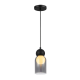 JULIETTE-PENDANT LAMP BLACK GLASS CONVENTIONAL IP20 1xE27 100xH1270mm LT1522PBK JULIETTE-PENDANT LAMP BLACK GLASS CONVENTIONAL IP20 1xE27 100xH1270mm LT1522PBK
