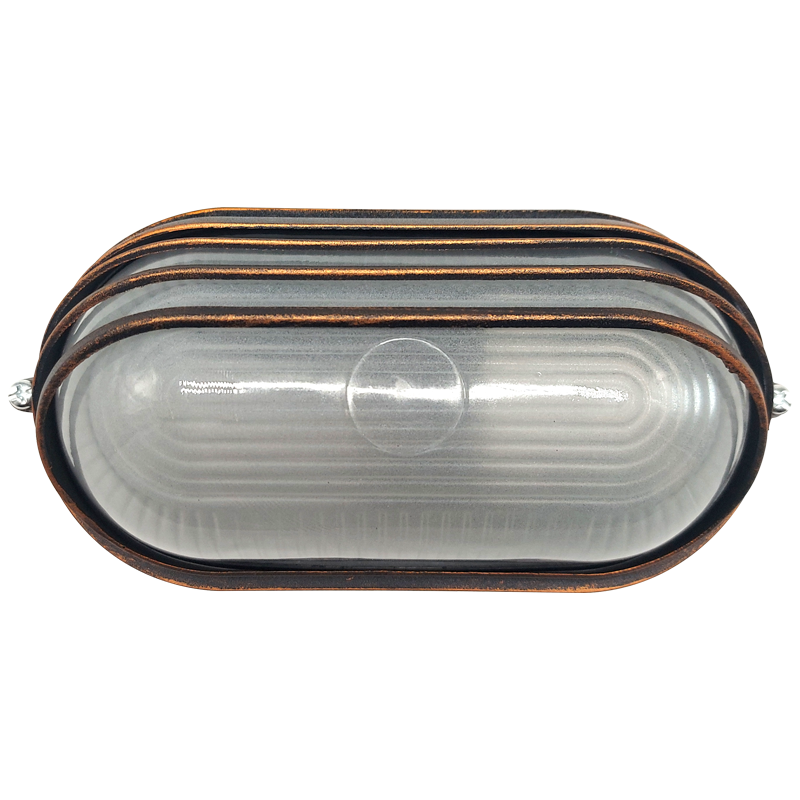 WALL LAMP 21cm WITH COVER RUST COLOR RAL C3619M HI5033R