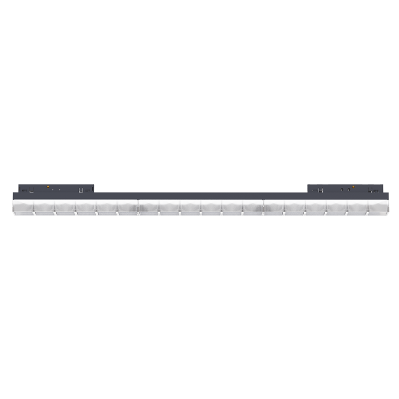 TMIKA-MINI TRACK LINEAR LIGHT BLACK / WHITE 45° BEAM ANGEL 15W 3000K 24V DC 5 YEARS WARRANTY TMIKA1530