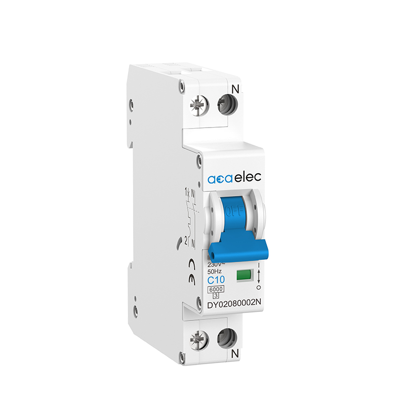 MCB 1P+N C10 3kA 1M DY02080002N