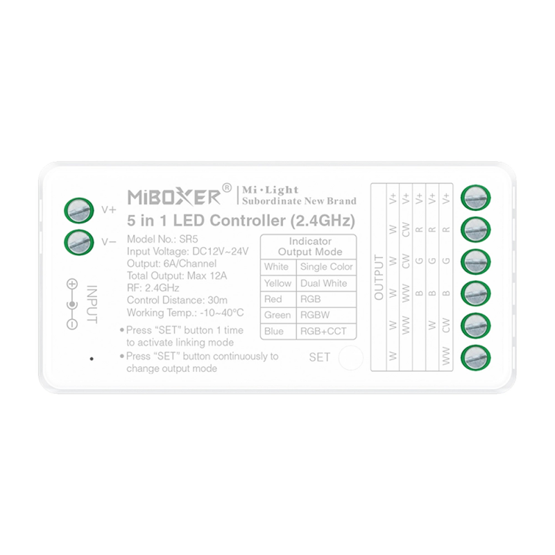 2.4G 5-IN-1 LIGHT WITH CONTROLLER A-SR5