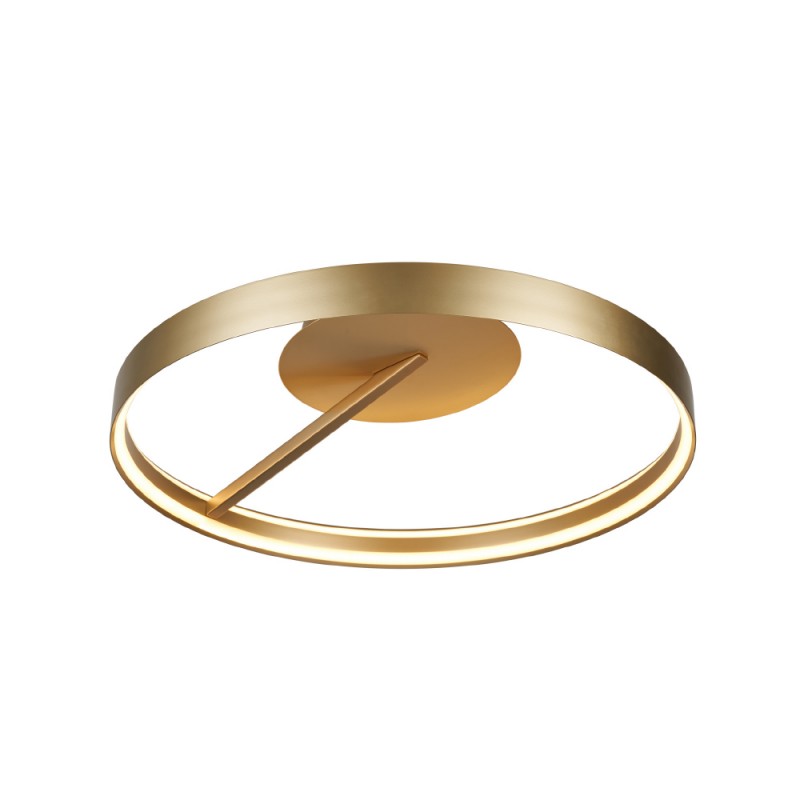 ROLLIE-CEILING LAMP GOLD ALUMINIUM LED SMD 42W CCT 2100LM IP20 576X145MM CNC42GCCT ROLLIE-CEILING LAMP GOLD ALUMINIUM LED SMD 42W CCT 2100LM IP20 576X145MM CNC42GCCT