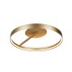 ROLLIE-CEILING LAMP GOLD ALUMINIUM LED SMD 42W CCT 2100LM IP20 576X145MM CNC42GCCT ROLLIE-CEILING LAMP GOLD ALUMINIUM LED SMD 42W CCT 2100LM IP20 576X145MM CNC42GCCT