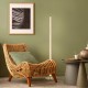 MYSTIQUE-FLOOR LAMP GOLD ALUMINIUM LED SMD 36W DIMMABLE 2700K 2160Lm IP20 220X220X1485MM CNF36GDIM