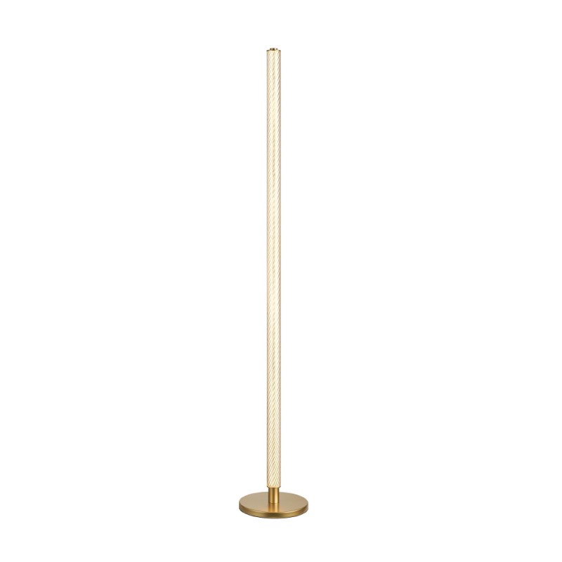 MYSTIQUE-FLOOR LAMP GOLD ALUMINIUM LED SMD 36W DIMMABLE 2700K 2160Lm IP20 220X220X1485MM CNF36GDIM