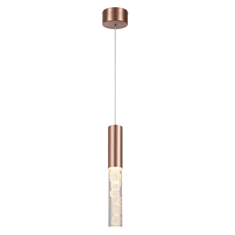 OASIS-PENDANT LAMP BRONZE ALUMINIUM LED COB 7W CCT 350LM IP20 50X50X1500MM CNP7PBRCCT