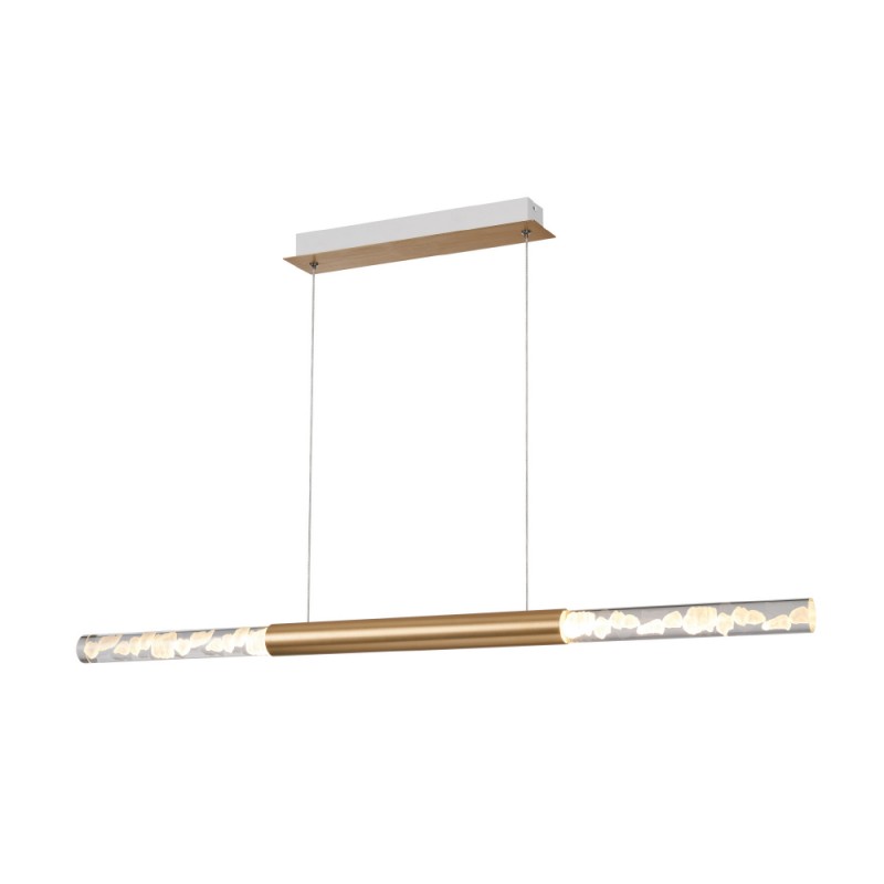 OASIS-PENDANT LAMP SAND WHITE ALUMINIUM LED COB 15W CCT 750LM IP20 738X90X1500MM CNLP15PGWCCT
