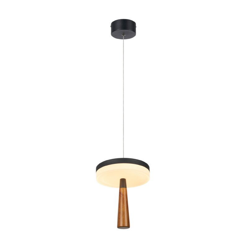 ASIAN-PENDANT LAMP SAND BLACK ALUMINIUM LED SMD 11W CCT 715Lm IP20 164X1500MM CNP11WBKCCT