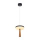 ASIAN-PENDANT LAMP SAND BLACK ALUMINIUM LED SMD 11W CCT 715Lm IP20 164X1500MM CNP11WBKCCT