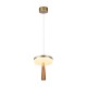 ASIAN-PENDANT LAMP GOLD ALUMINIUM LED SMD 11W CCT 715LM IP20 Φ164XXH1500MM CNP11WGCCT