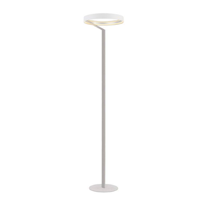 ROLLIE-FLOOR LAMP SAND WHITE ALUMINIUM LED SMD 43W DIMMABLE 2700K 2150LM IP20 385X1700MM CNF43WDIM