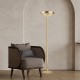 ROLLIE-FLOOR LAMP PAINTING GOLD ALUMINIUM  LED SMD 43W DIMMABLE 2700K 2150LM IP20 385X1700MM CNF43GDIM