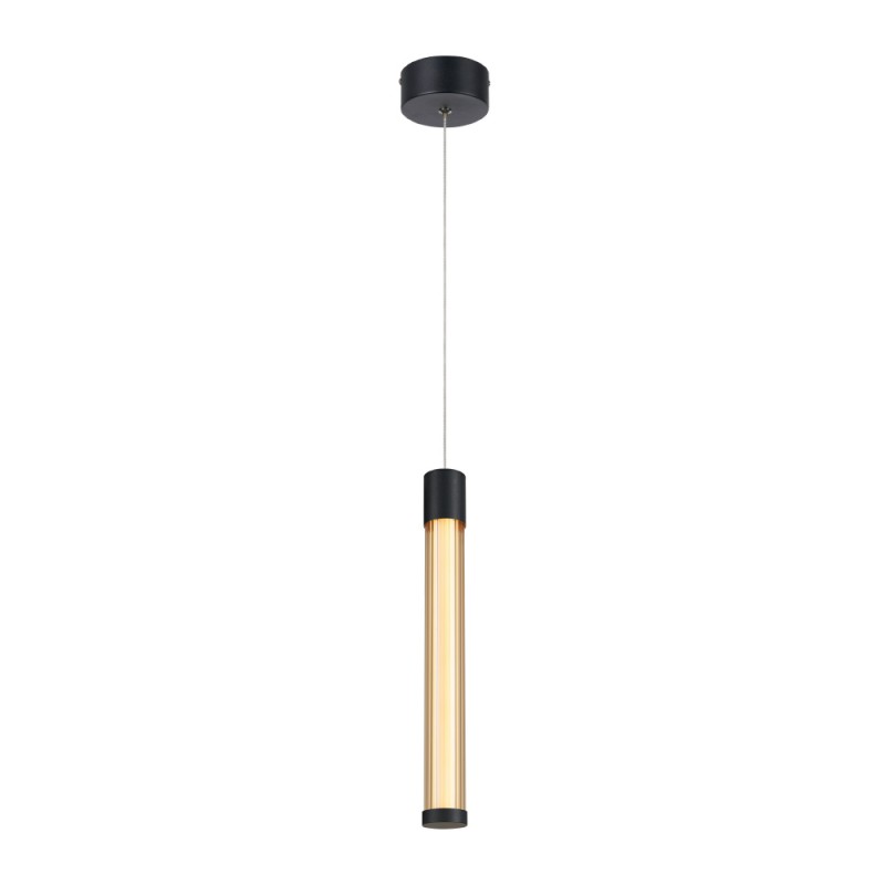 CANDELERA-PENDANT LAMP SAND BLACK ALUMINIUM LED SMD 7W CCT 490LM IP20 85X1500MM CNP7BKCCT