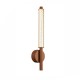 MYSTIQUE-WALL LAMP BROWN ALUMINIUM LED SMD 11W CCT 660LM IP20 100X79X500MM CNW11CACCT
