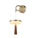 ASIAN-WALL LAMP GOLD ALUMINIUM LED SMD 11W CCT 715LM IP20 164X222X400-700MM CNW11WGCCT
