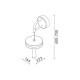 ASIAN-WALL LAMP GOLD ALUMINIUM LED SMD 11W CCT 715LM IP20 164X222X400-700MM CNW11WGCCT