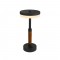 ASIAN-TABLE LAMP SAND BLACK ALUMINIUM LED SMD 11W DIMMABLE 2700K 715LM IP20 164X350MM CNT11WBKDIM