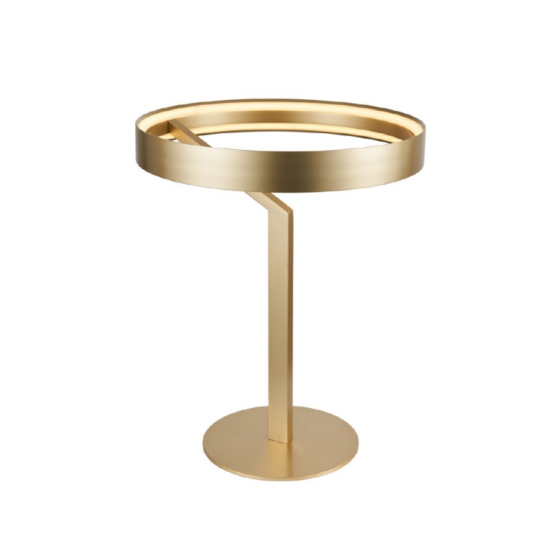 ROLLIE-TABLE LAMP GOLD ALUMINIUM LED SMD 29W DIMMABLE 2700K 1450LM IP20 385X485MM CNT29GDIM