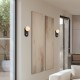 MARBELLA-WALL LAMP SAND BLACK ALUMINIUM LED SMD 11W DIMMABLE 2700K 715LM IP20 140X182X300MM CNW11MBKDIM