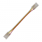 CONNECTOR FOR COB CCT STRIP 10mm PCB WIDTH-3 WIRES IN THE MIDDLE MT10CCTDGMIDCABLEC