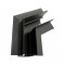 MATTE BLACK 120° CORNER FOR MAGNETIC TRIMLESS MT120B