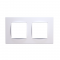 PRIME 2 GANG FRAME CLASSIC IP20 WHITE 1000120101