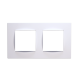 PRIME 2 GANG FRAME CLASSIC IP20 WHITE 1000120101