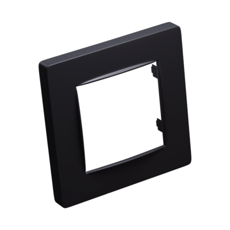 PRIME 1 GANG FRAME CLASSIC IP20 MAT ANTHRACITE 1000120005