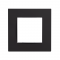 PRIME 1 GANG FRAME CLASSIC IP20 MAT ANTHRACITE 1000120005