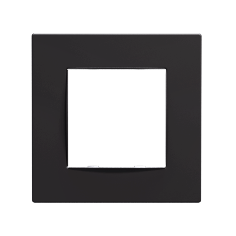 PRIME 1 GANG FRAME CLASSIC IP20 MAT ANTHRACITE 1000120005