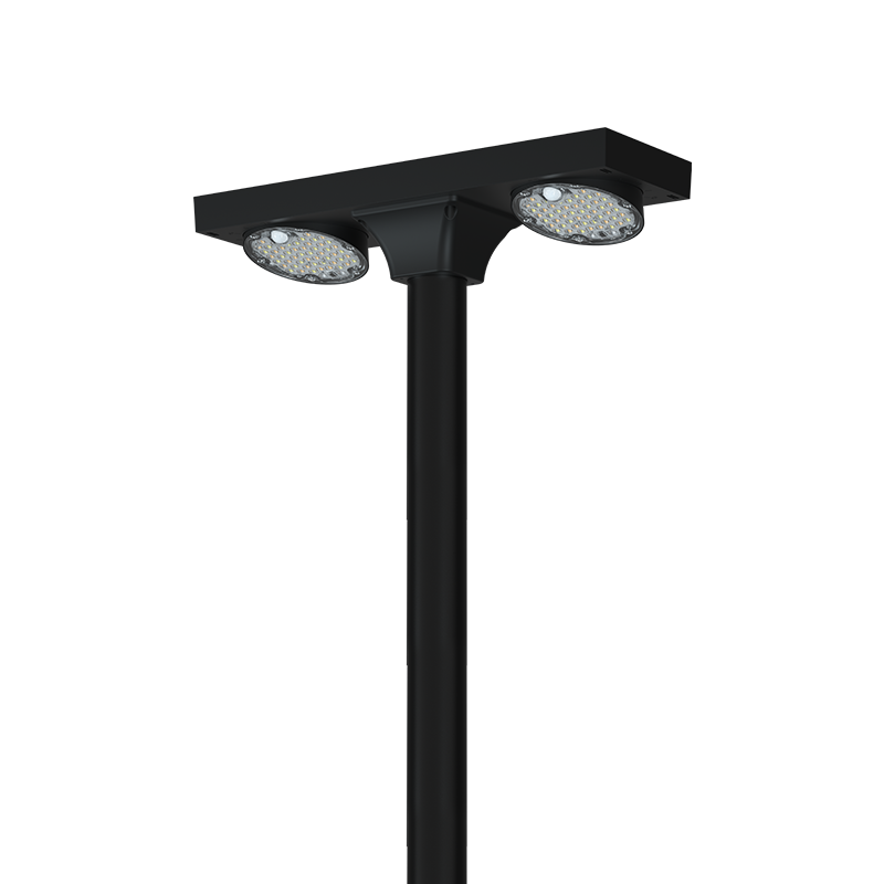 ALVIO LED STREET SOLAR LUMINAIRE WITH DOUBLE ROTATABLE MODULE AND SMART SENSOR 40W 2CCT 3.000K - 4.000K  IP65 140°x70° Ra≥80 ALVIO40CCT