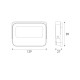 LED SMD BLACK FLOOD LUMINAIRE 20W 3CCT 2000LM 185-265V RA>80 IP66 N20CCT