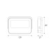 LED SMD WHITE FLOOD LUMINAIRE 20W 3CCT 2000LM 185-265V RA>80 IP66 N20CCTW LED SMD WHITE FLOOD LUMINAIRE 20W 3CCT 2000LM 185-265V RA>80 IP66 N20CCTW