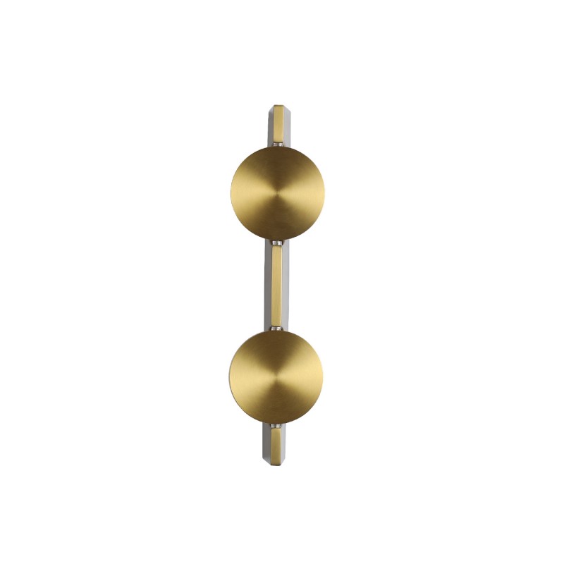 TWO LIGHT WALL LIGHTING - COPPER METAL LED 2X 5W 2700K 220V-240V IP20 100x100x380mm MW2505832BR