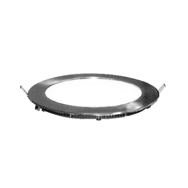 P/O LED PANEL ΧΩΝ. ΣΤΡ. ΝΜ 8W 3.000K 530Lm 230V Φ120 Ra80 DELFI830RNM
